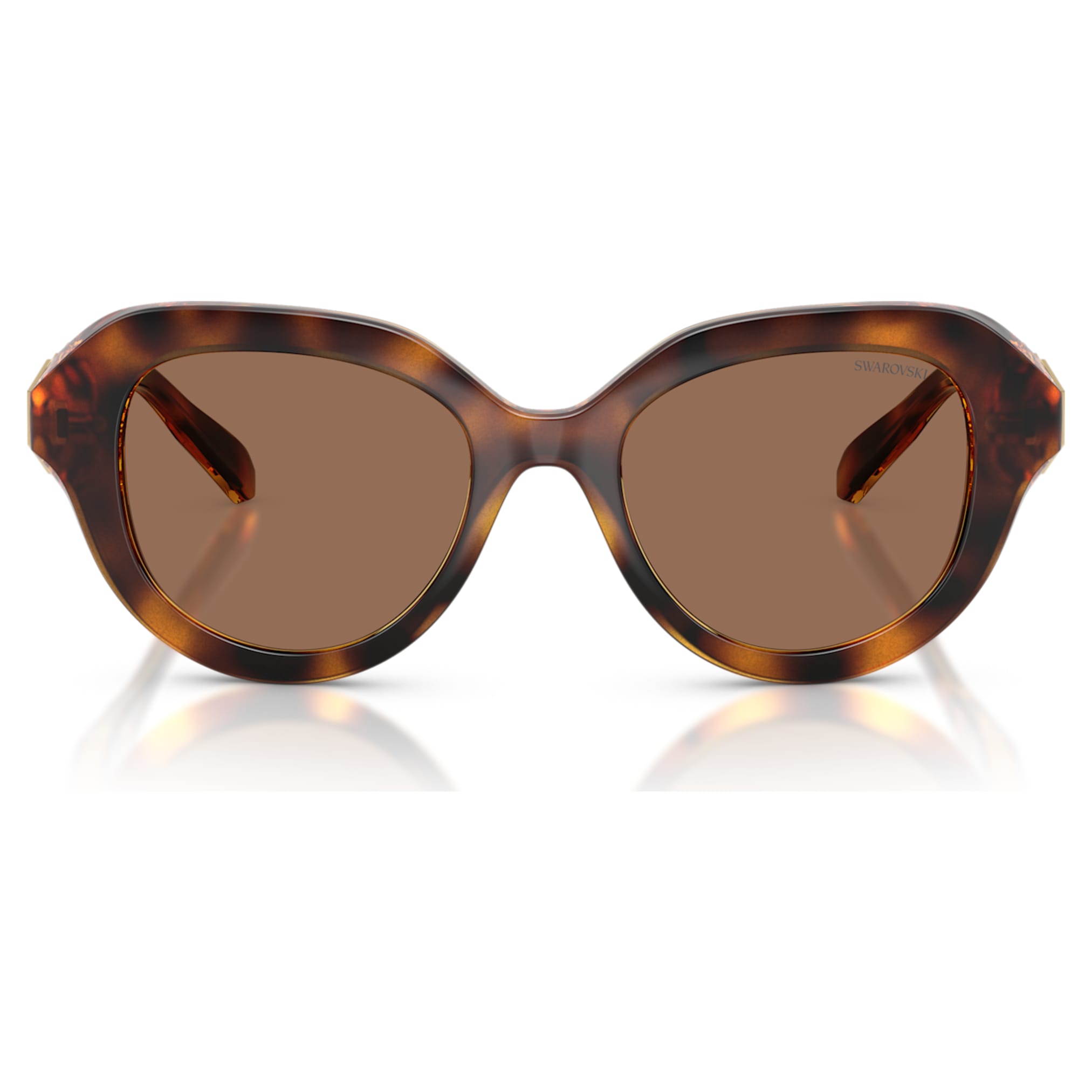 Swarovski Sunglasses Round shape, Brown