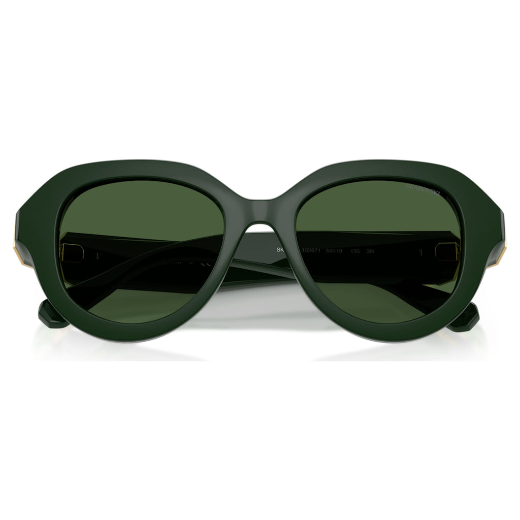 Swarovski Sunglasses Round shape, Green