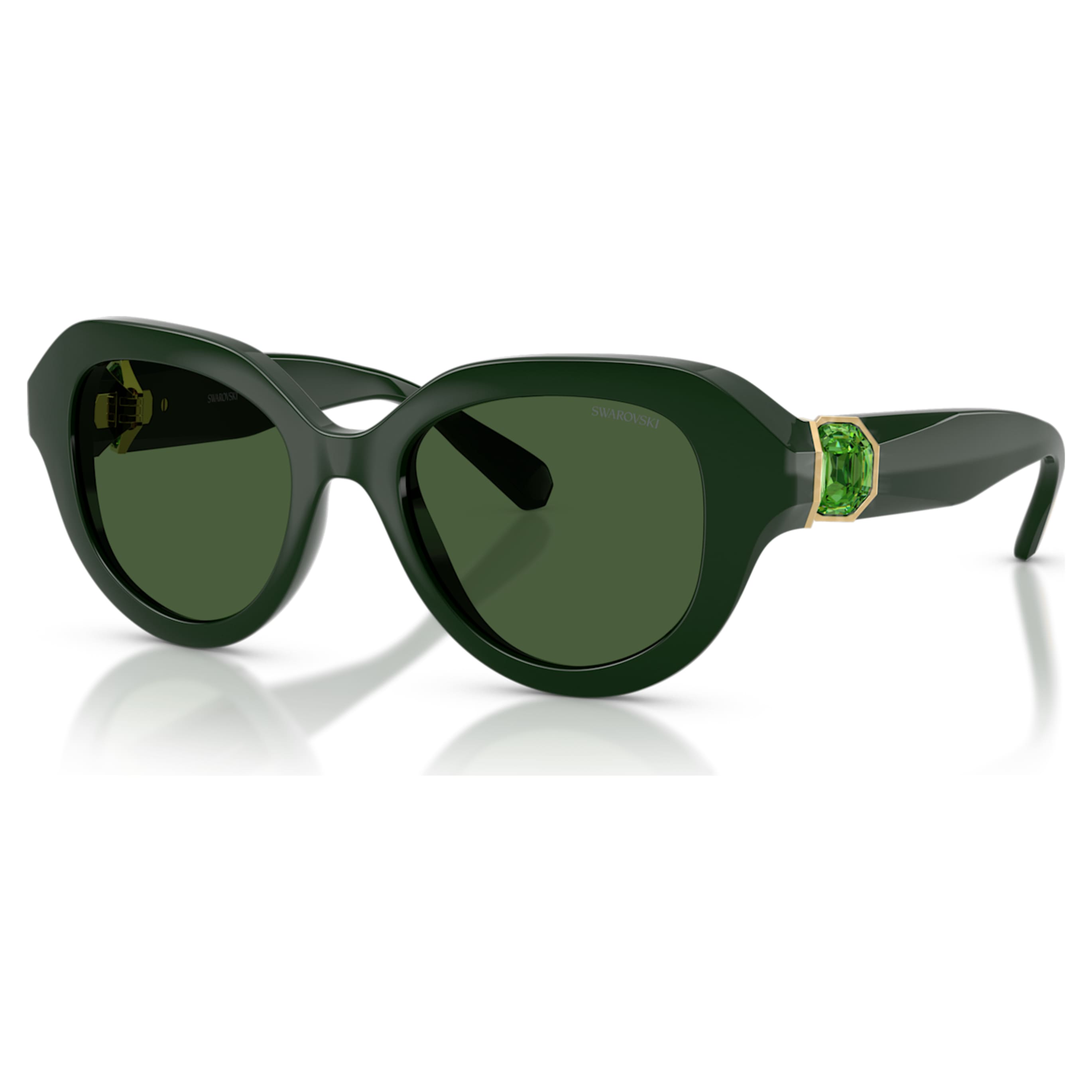 Swarovski Sunglasses Round shape, Brown