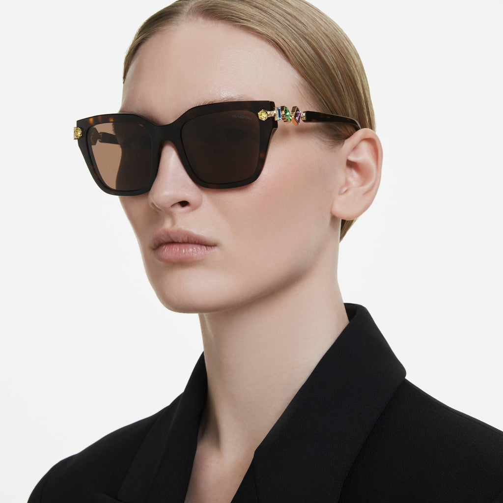 Swarovski Sunglasses Square shape, Green
