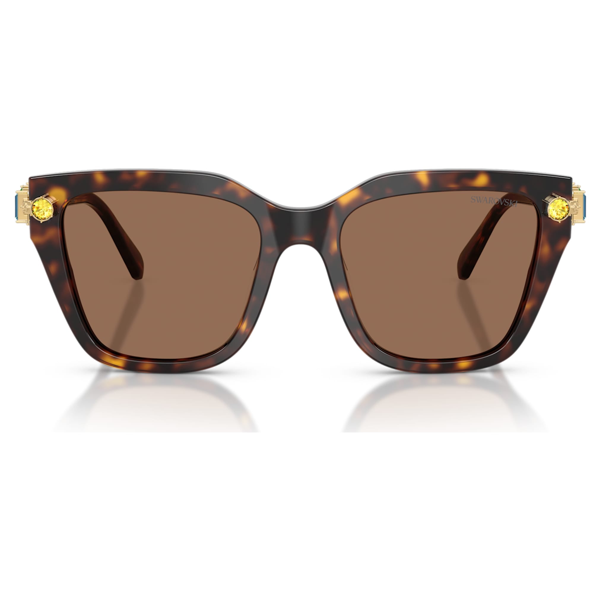 Swarovski Sunglasses Square shape, Brown