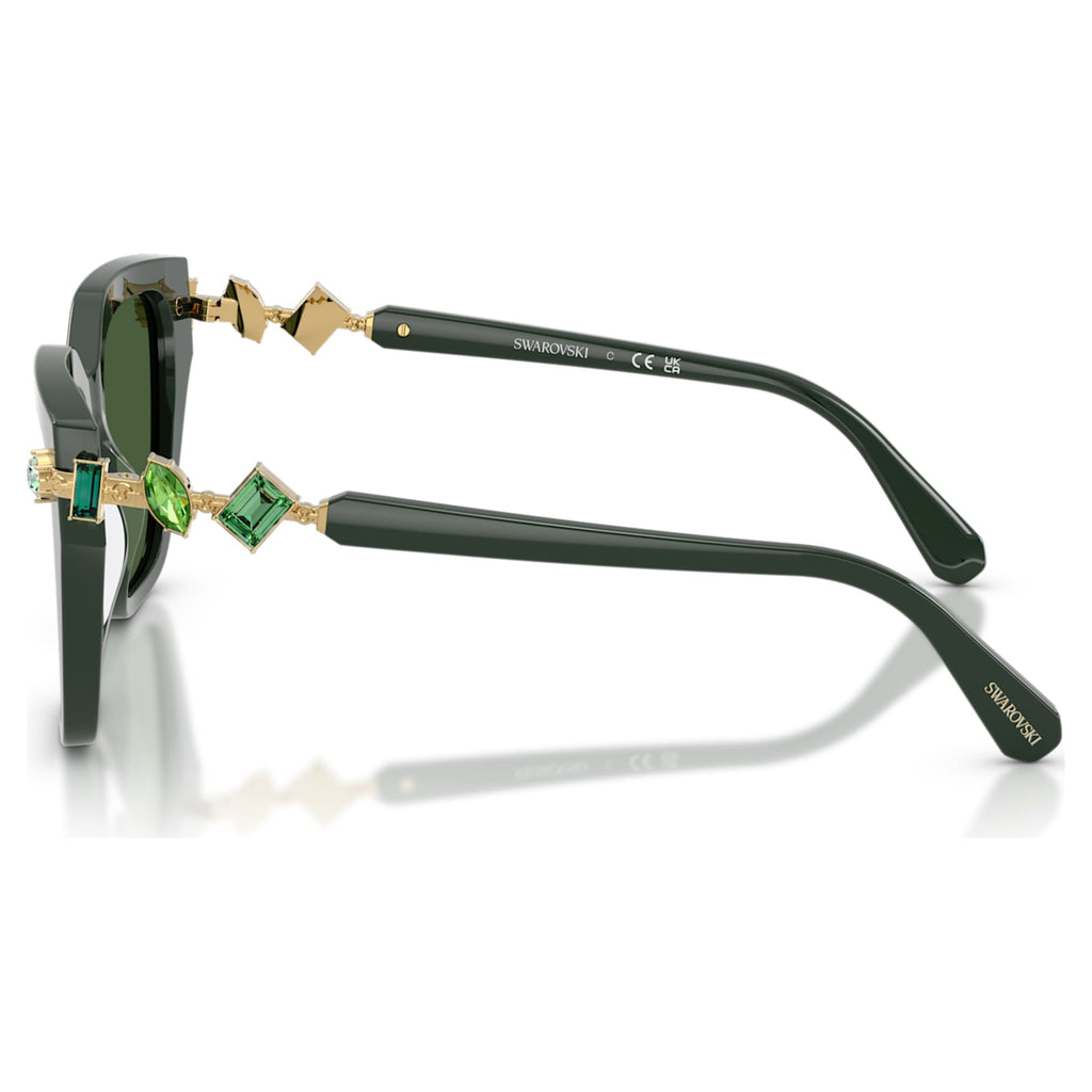 Swarovski Sunglasses Square shape, Green