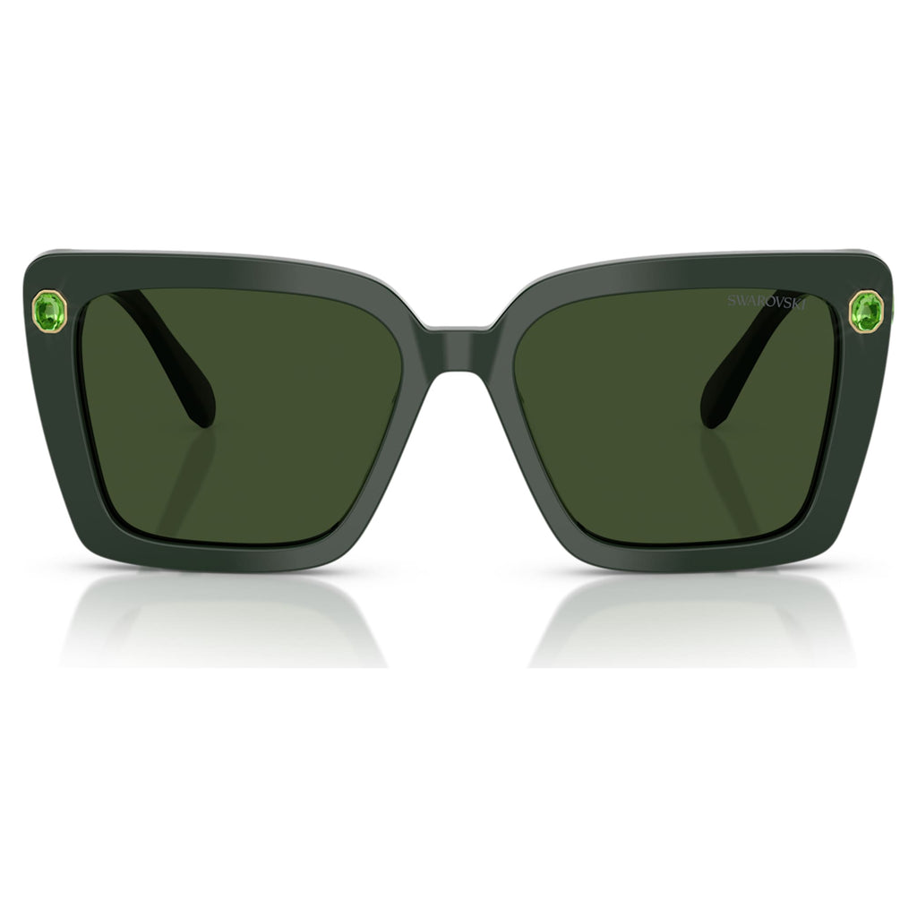 Swarovski Sunglasses Square shape, SK6032, Green