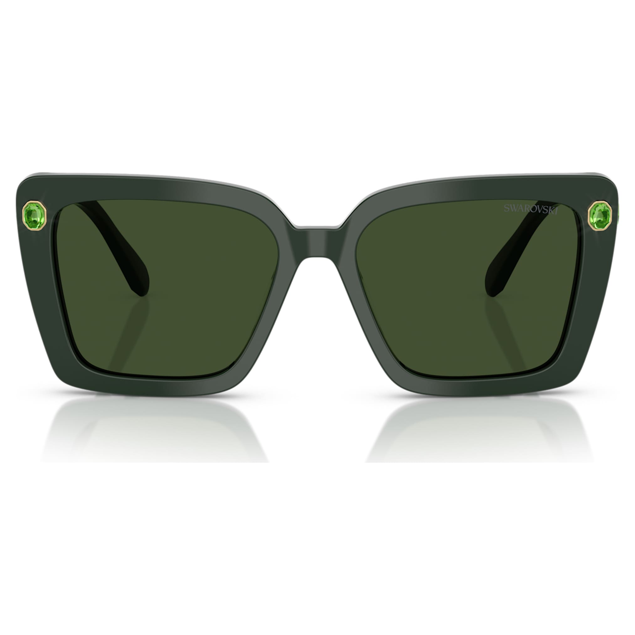 Swarovski Sunglasses Square shape, SK6032, Green