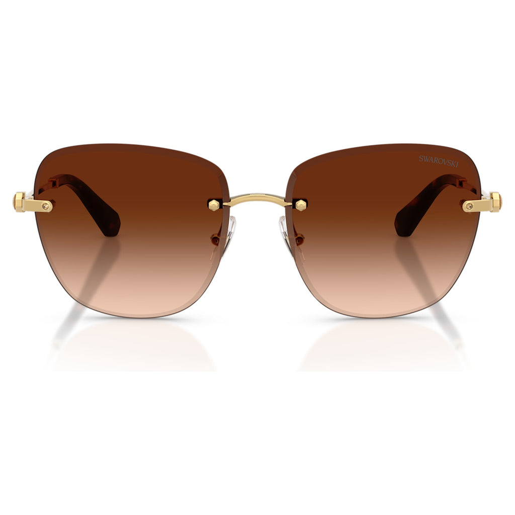 Swarovski Sunglasses Square shape, SK7043, Brown