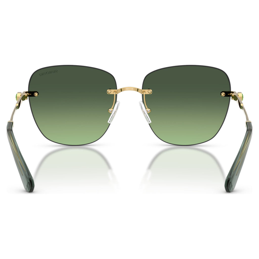 Swarovski Sunglasses Square shape, SK7043, Green