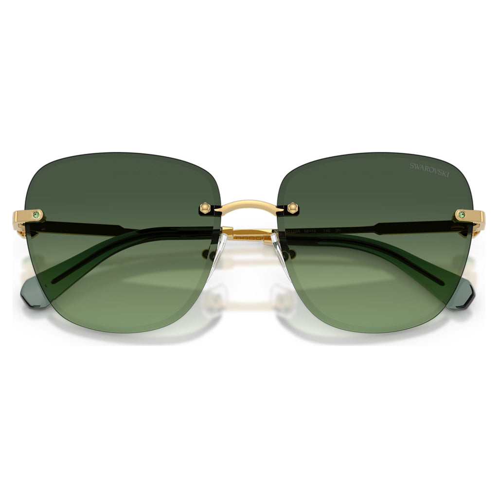 Swarovski Sunglasses Square shape, SK7043, Green