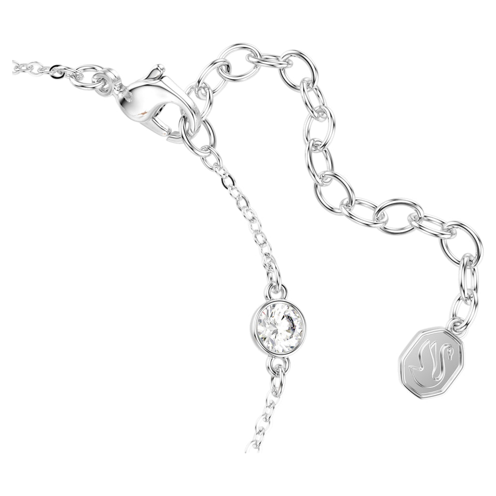 Swarovski Symbolica bracelet Round cut, Moon, White, Mixed Plating