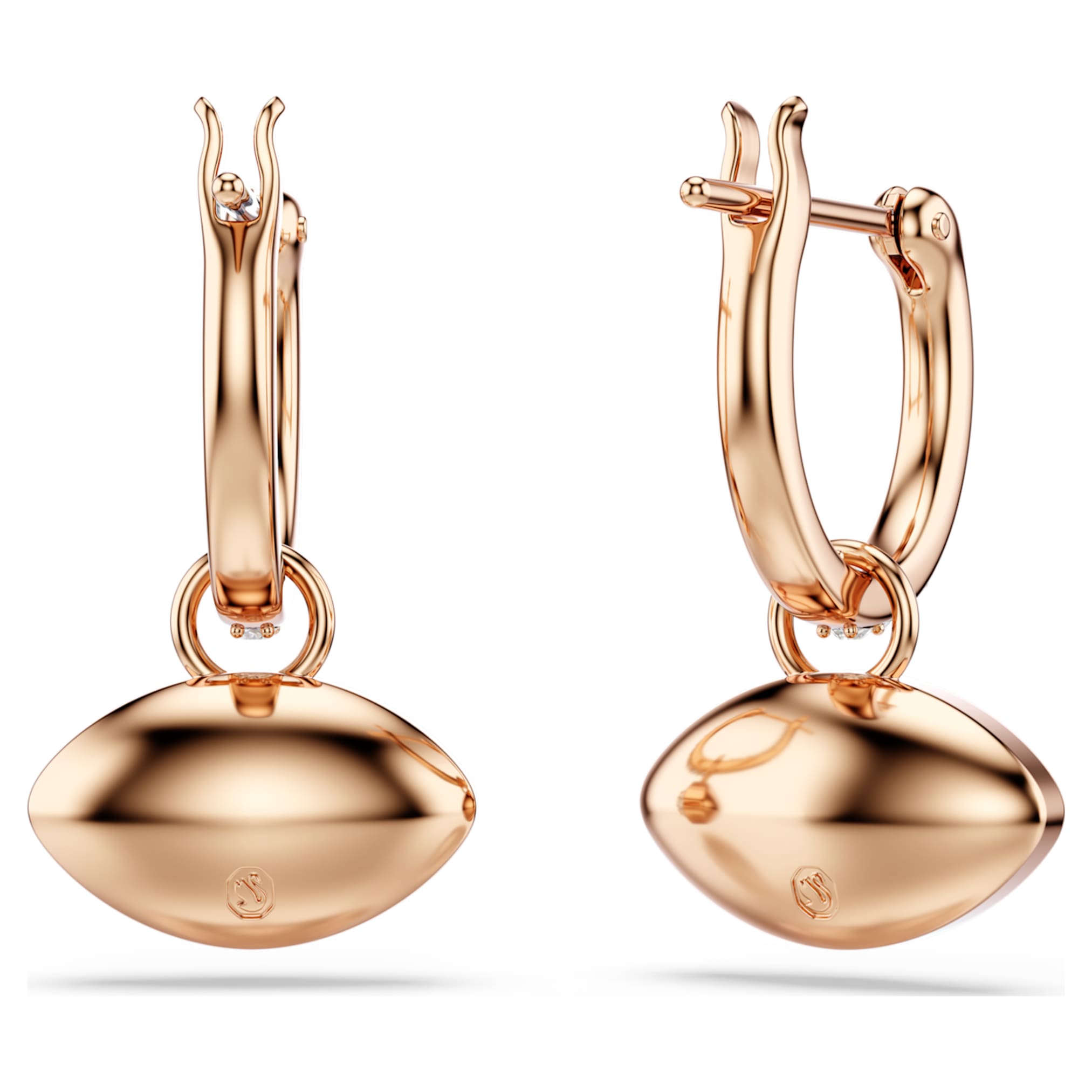 Swarovski Symbolica drop earrings Eye, Multicolored, 18K rose gold finish