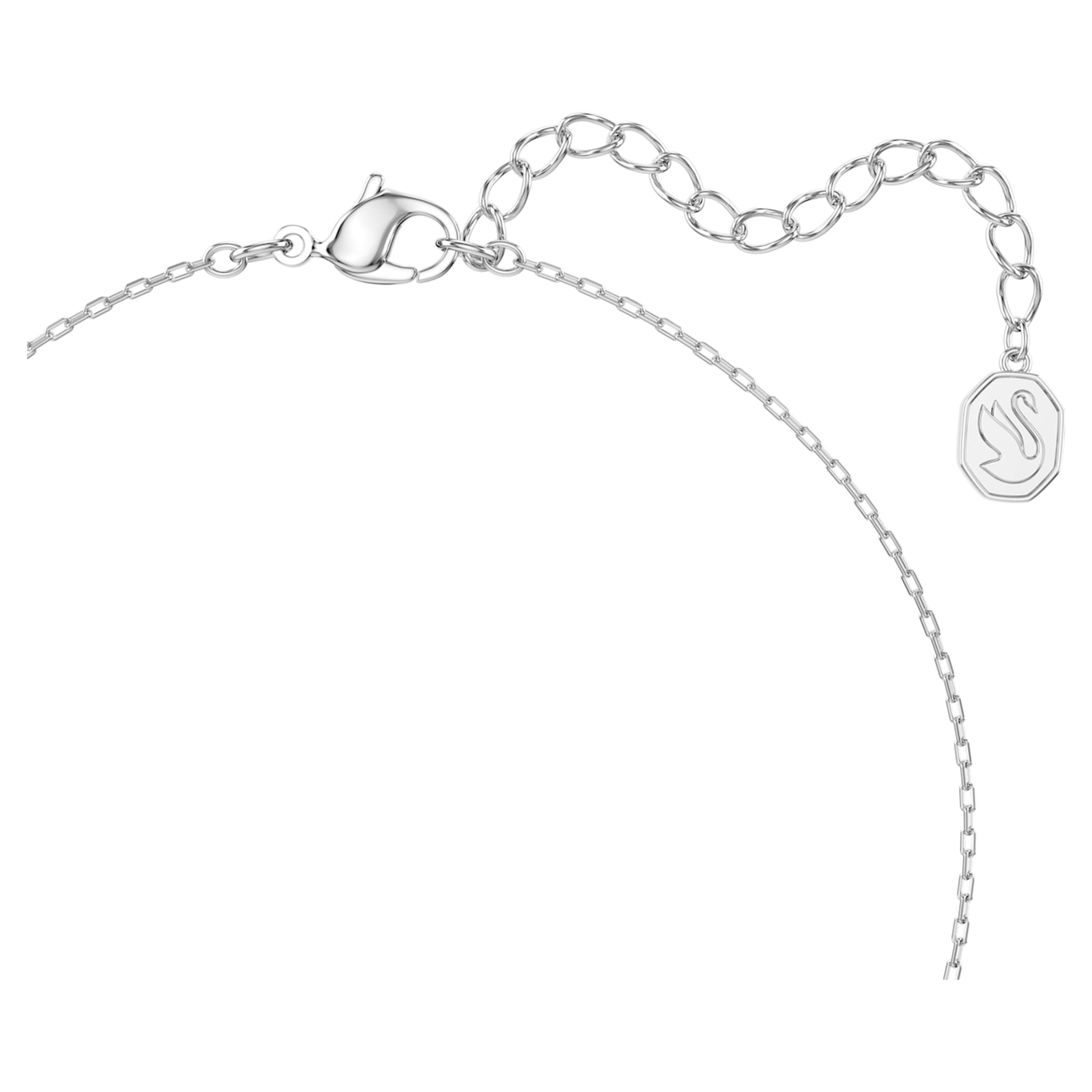 Swarovski Symbolica pendant Star, Blue, Rhodium plated