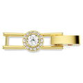Swarovski Una Angelic extender Round cut, White, 18K rose gold finish