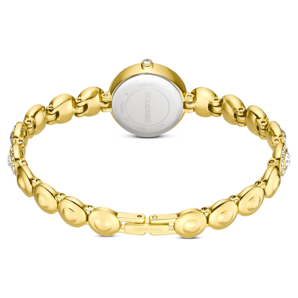 Swarovski Una Angelic watch Crystal bracelet, Gold tone, Gold-tone finish