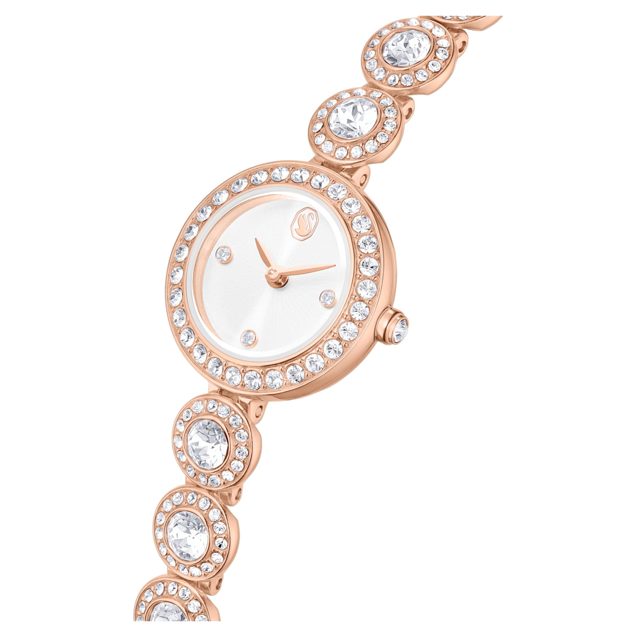 Swarovski Una Angelic watch Crystal bracelet, Rose gold tone, Rose gold-tone finish