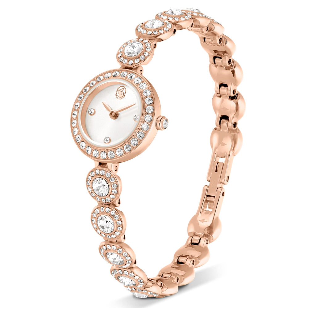 Swarovski Una Angelic watch Crystal bracelet, Rose gold tone, Rose gold-tone finish