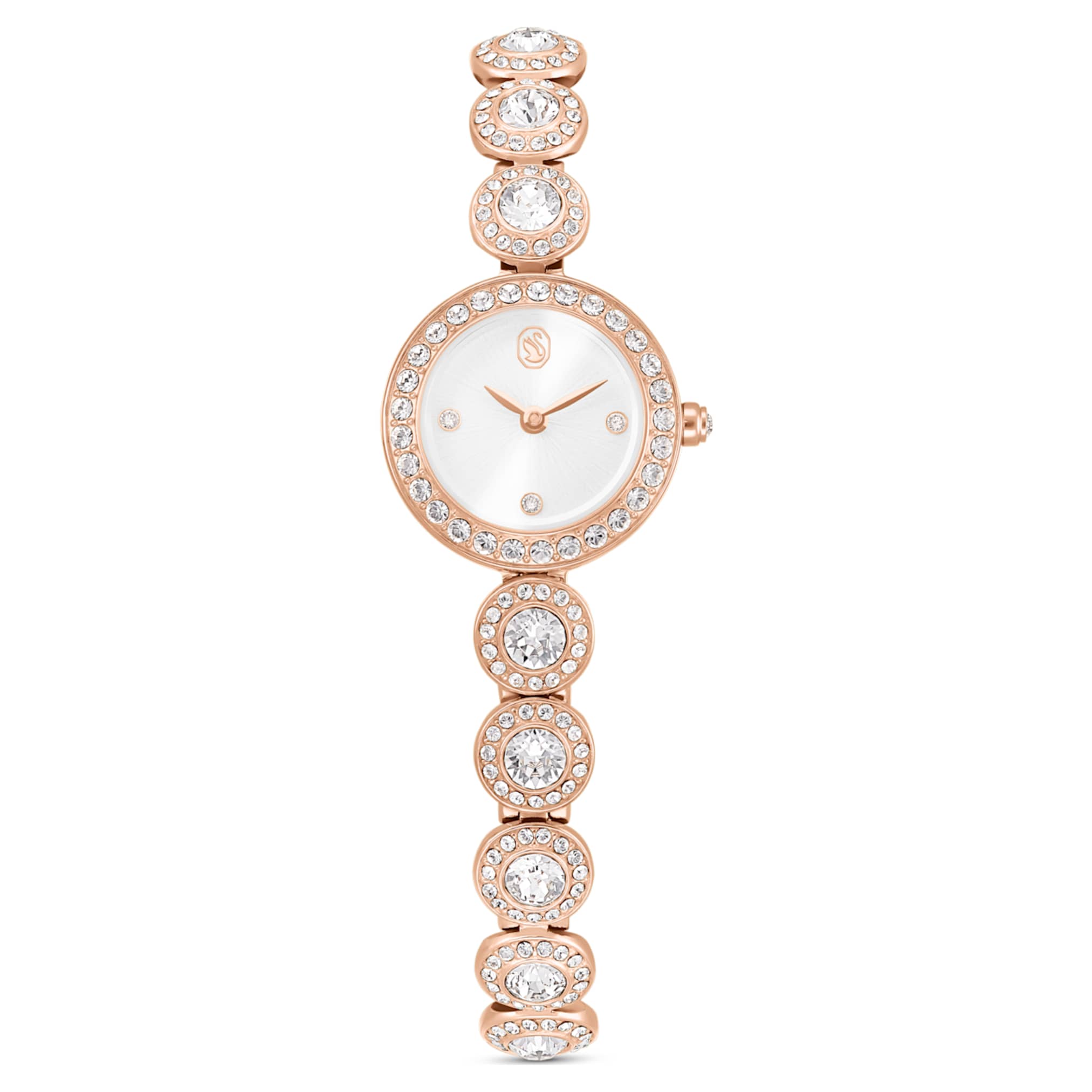 Swarovski Una Angelic watch Crystal bracelet, Rose gold tone, Rose gold-tone finish