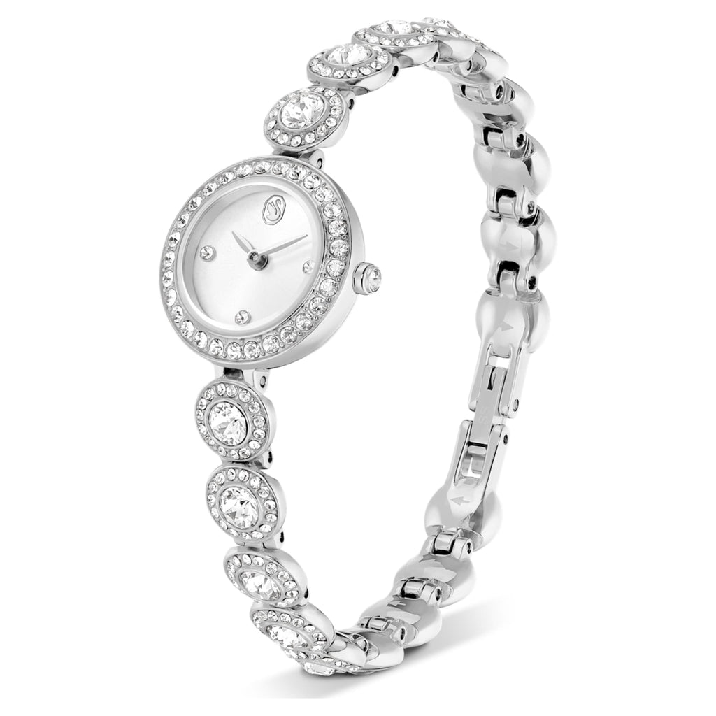 Swarovski Una Angelic watch Crystal bracelet, Silver tone, Stainless steel