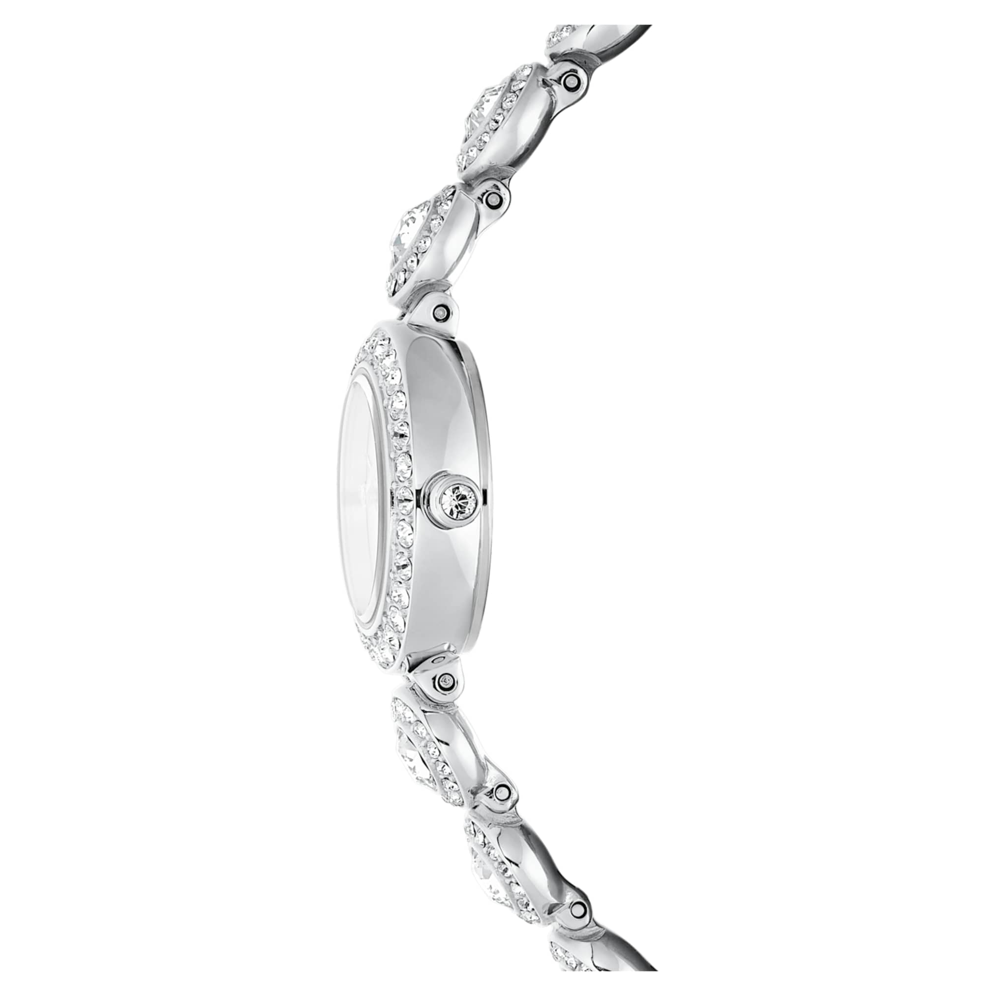 Swarovski Una Angelic watch Crystal bracelet, Silver tone, Stainless steel