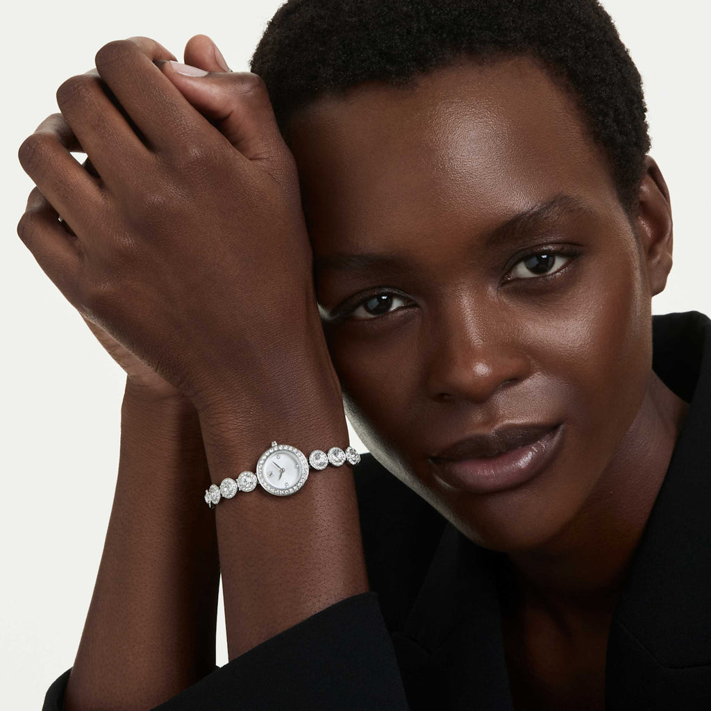 Swarovski Una Angelic watch Crystal bracelet, Silver tone, Stainless steel